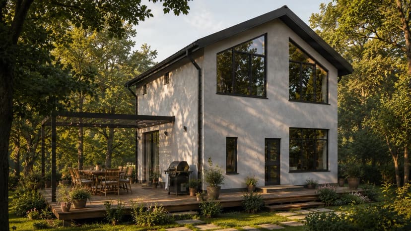 Дом 126 «Борисовка» — 125.9 м², Борисовка